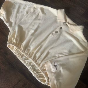 Reworked Tommy Bahama polo shirt